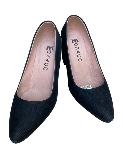 Tacones bajitos negros