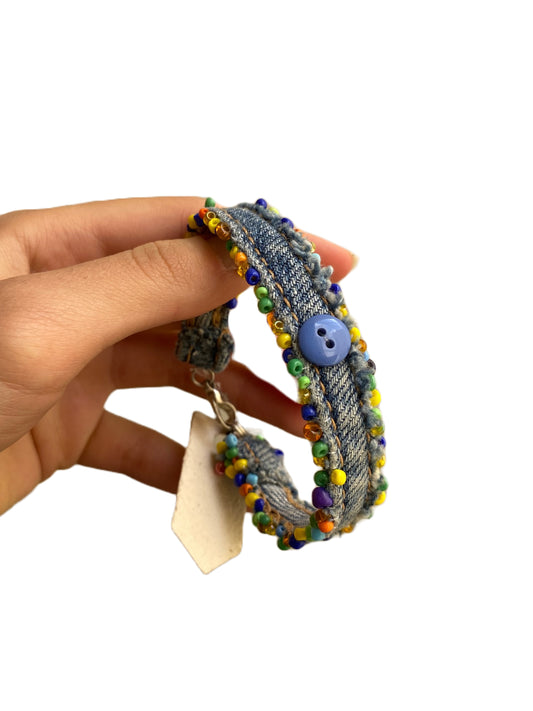 Pulsera de Jean con pepitas