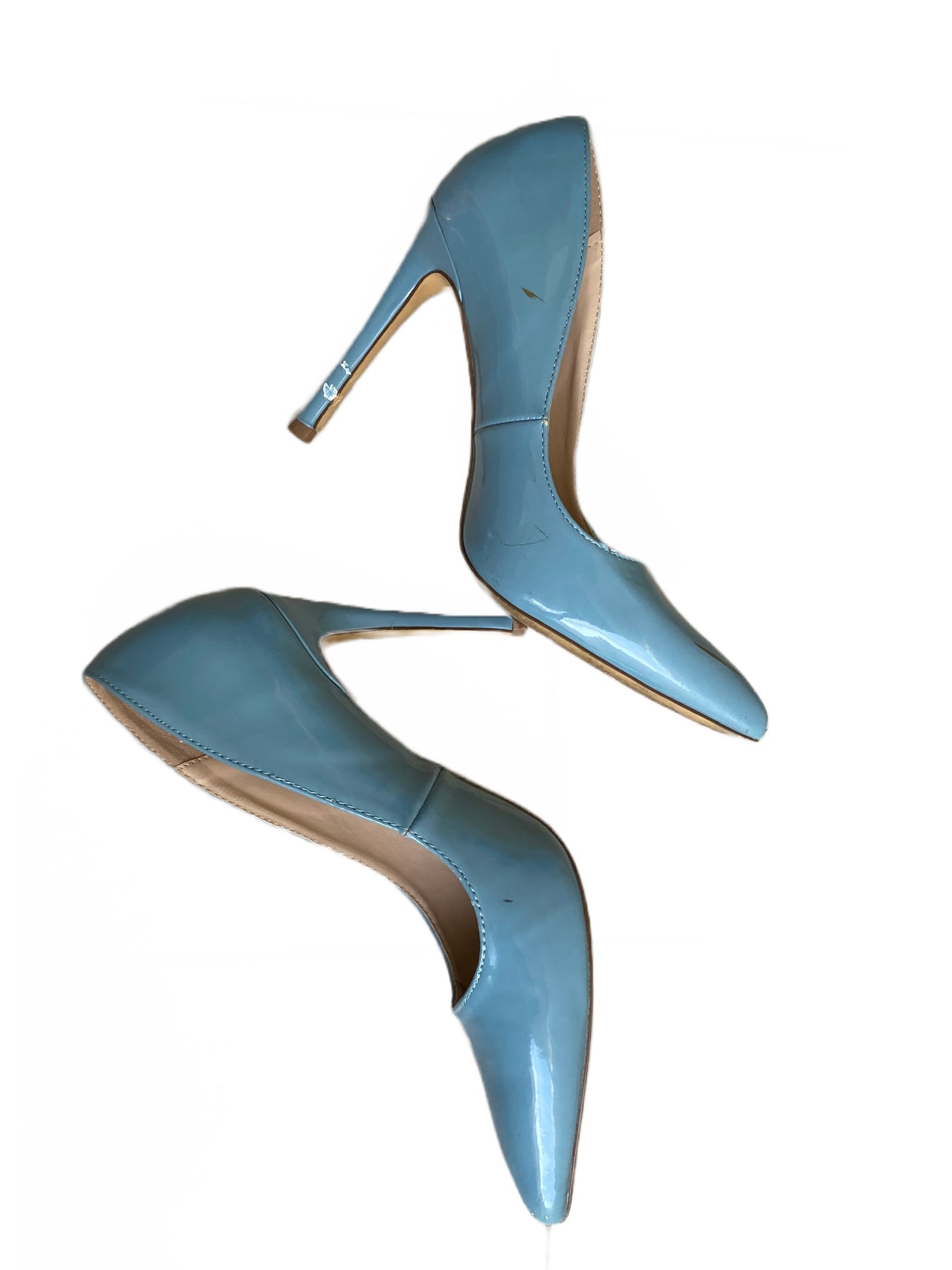 Tacones azul claro