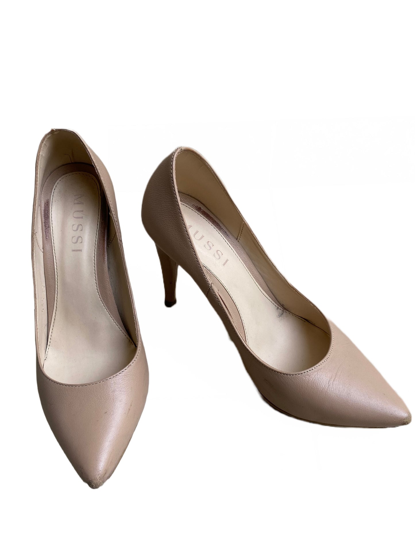 Tacones Beige