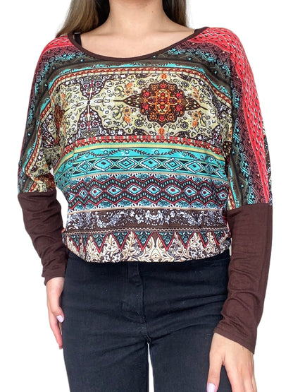 Blusa hippie